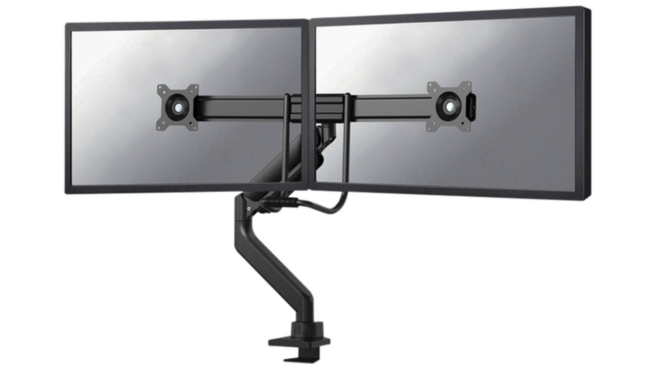 Monitorarm Neomounts DS75-450BL2 zwart