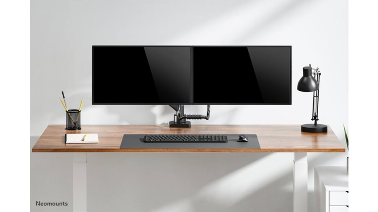 Monitorarm Neomounts DS75-450BL2 zwart