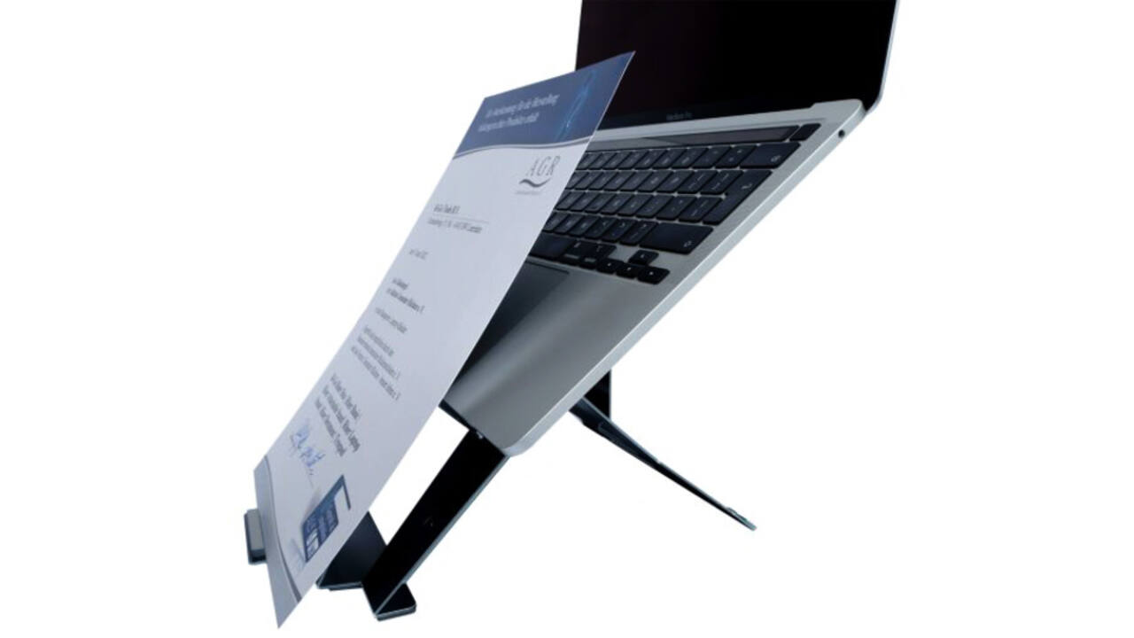 Laptopstandaard R-Go Riser Documenthouder