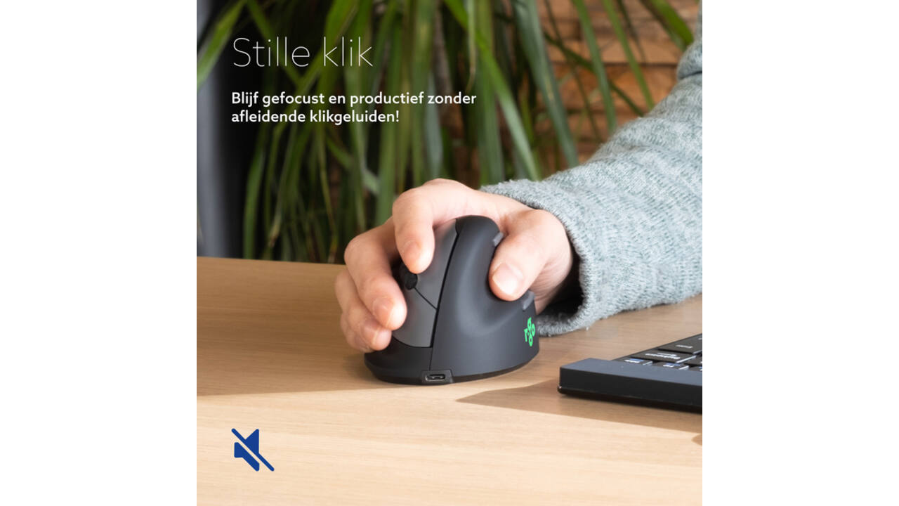 Muis R-Go Ergonomisch HE Break Wireless Rechts S