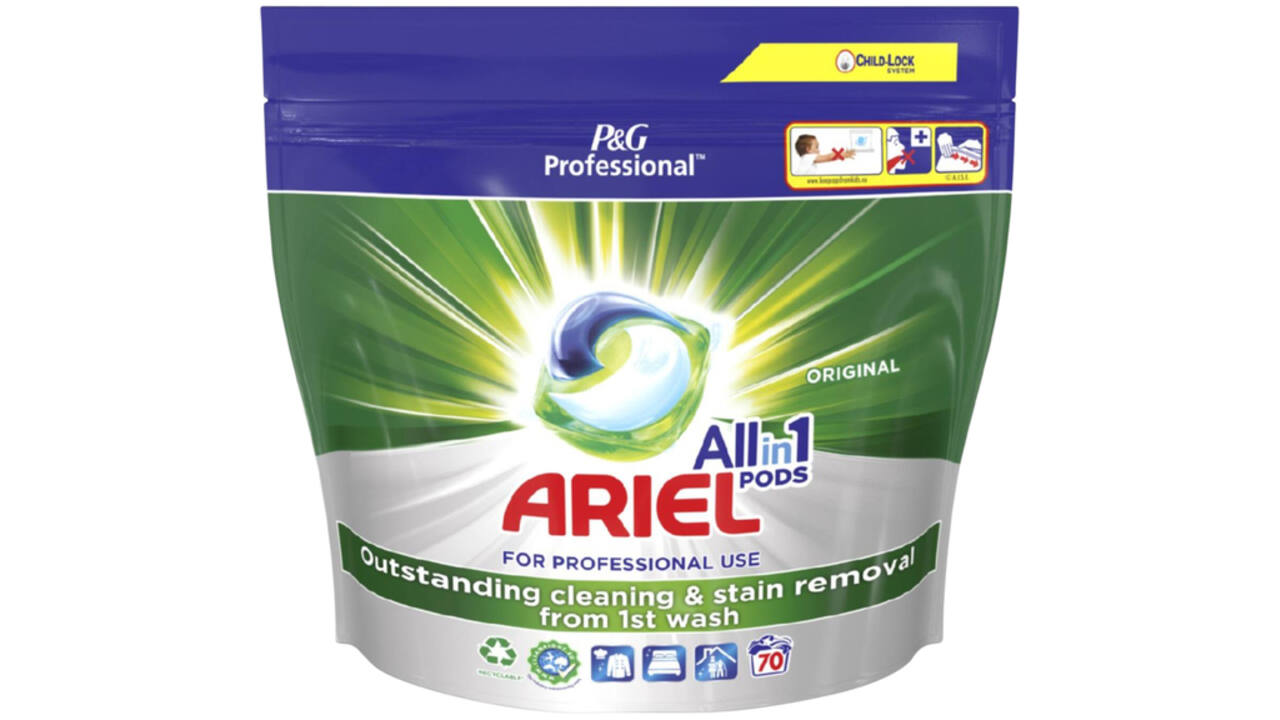 Wasmiddel Ariel prof All-one regular 70 pods