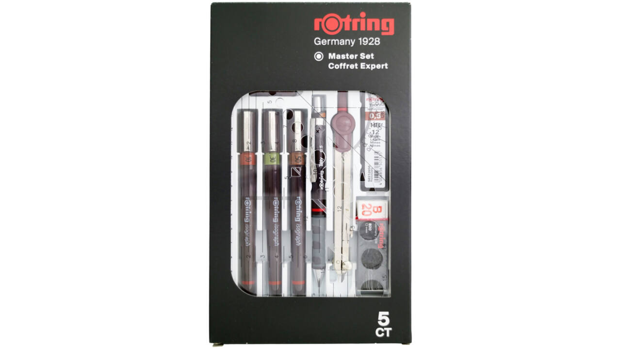 Tekenset rOtring Isograph Master 10-delig