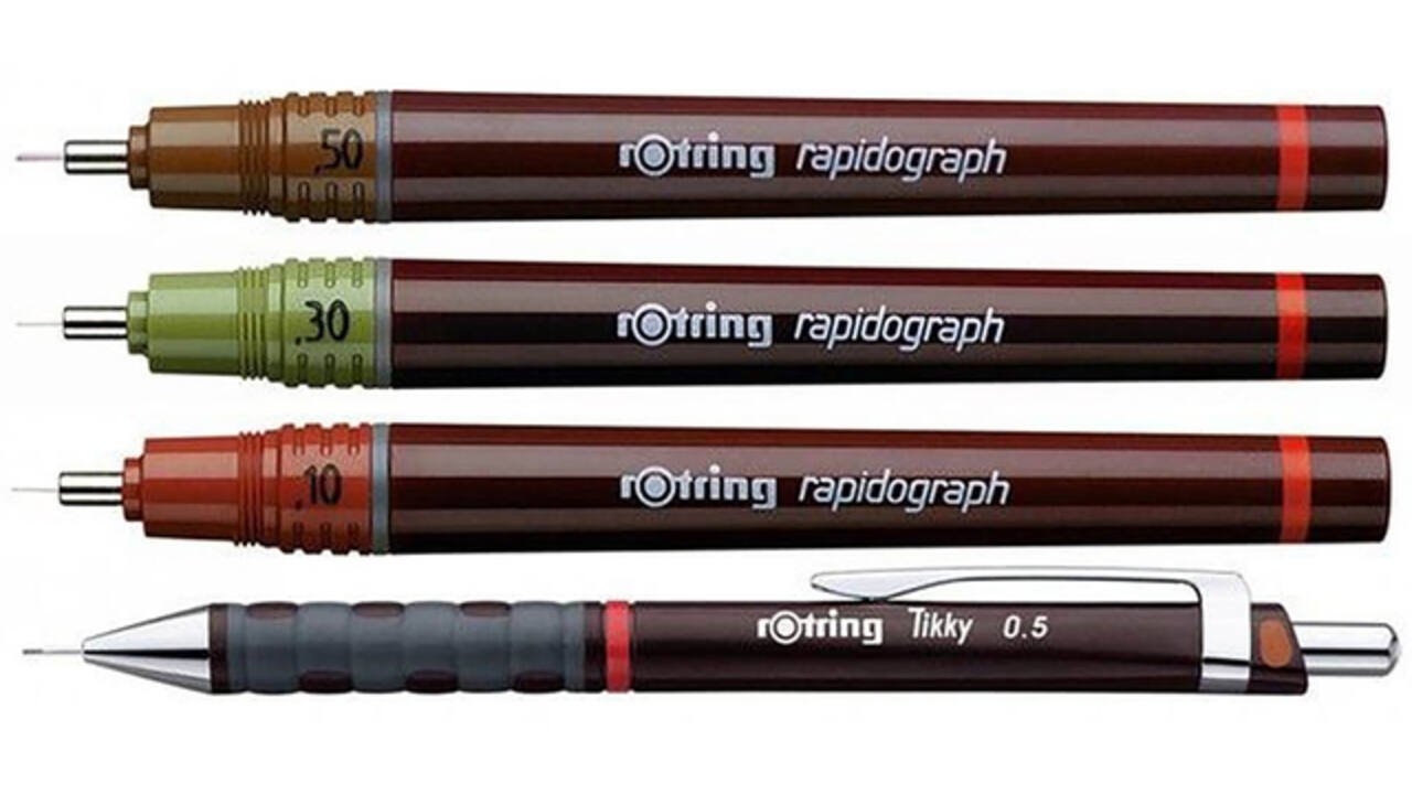 Tekenset rOtring Isograph Master 10-delig