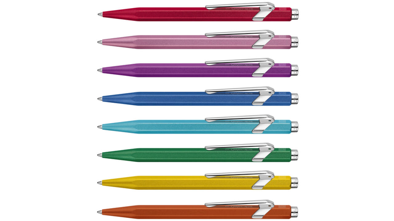Balpen Caran d'Ache Colormat-X 849 oranje