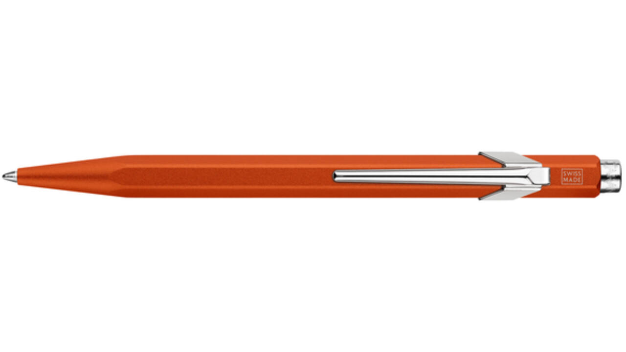 Balpen Caran d'Ache Colormat-X 849 oranje