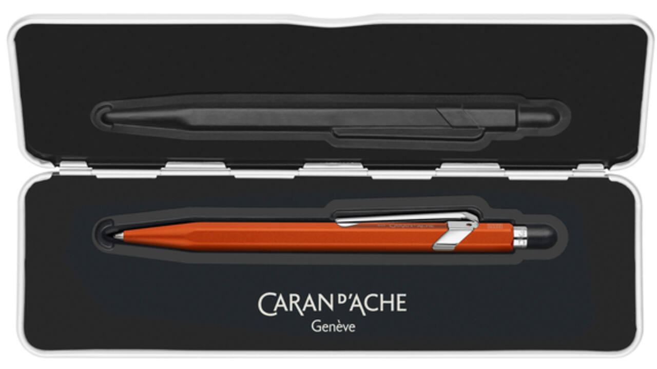 Balpen Caran d'Ache Colormat-X 849 oranje