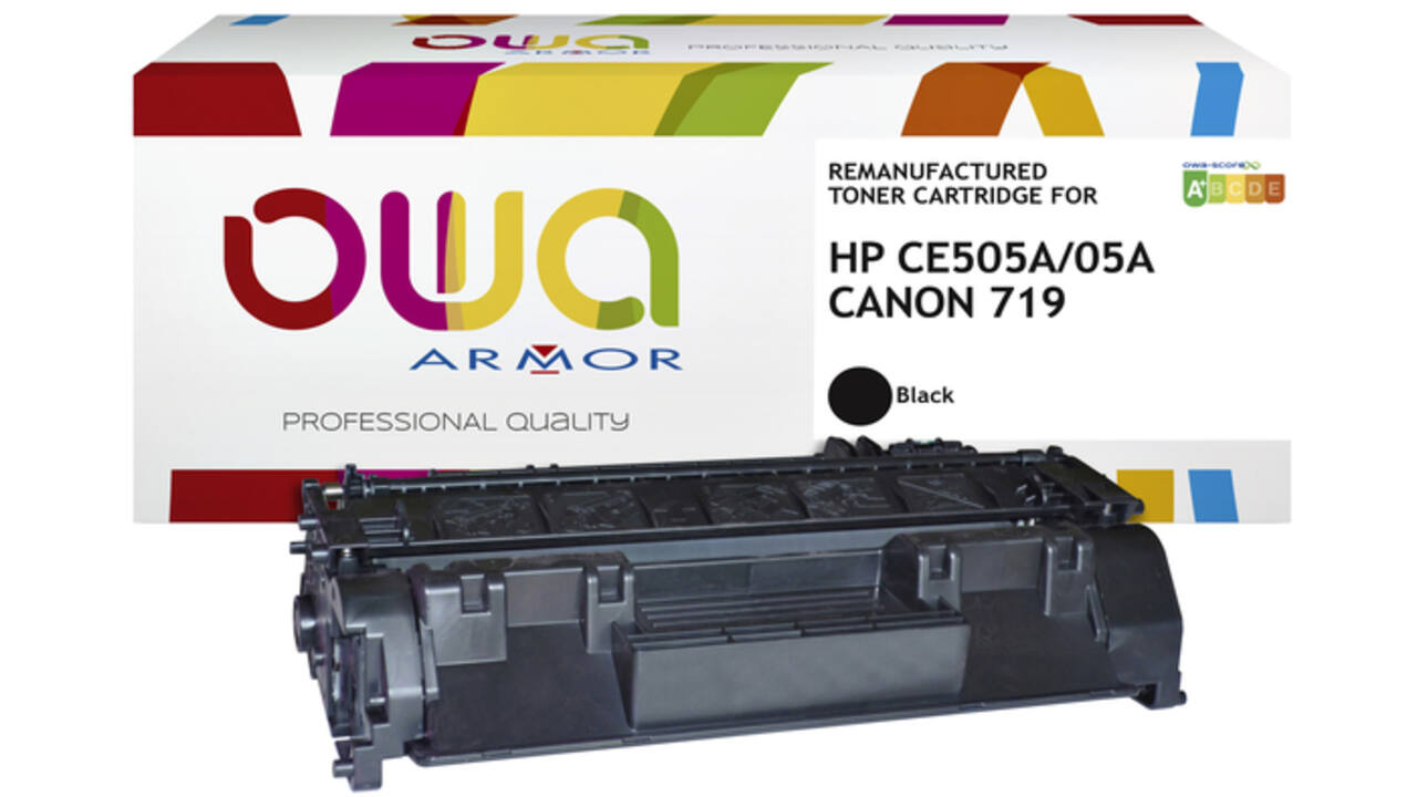 Tonercartridge OWA alternatief tbv HP CE505A zwart