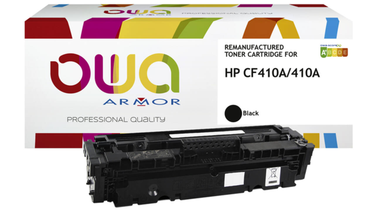 Tonercartridge OWA alternatief tbv HP CF410A zwart
