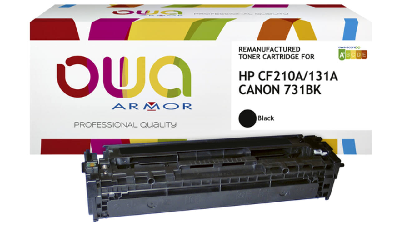 Tonercartridge OWA alternatief tbv HP CF210A zwart