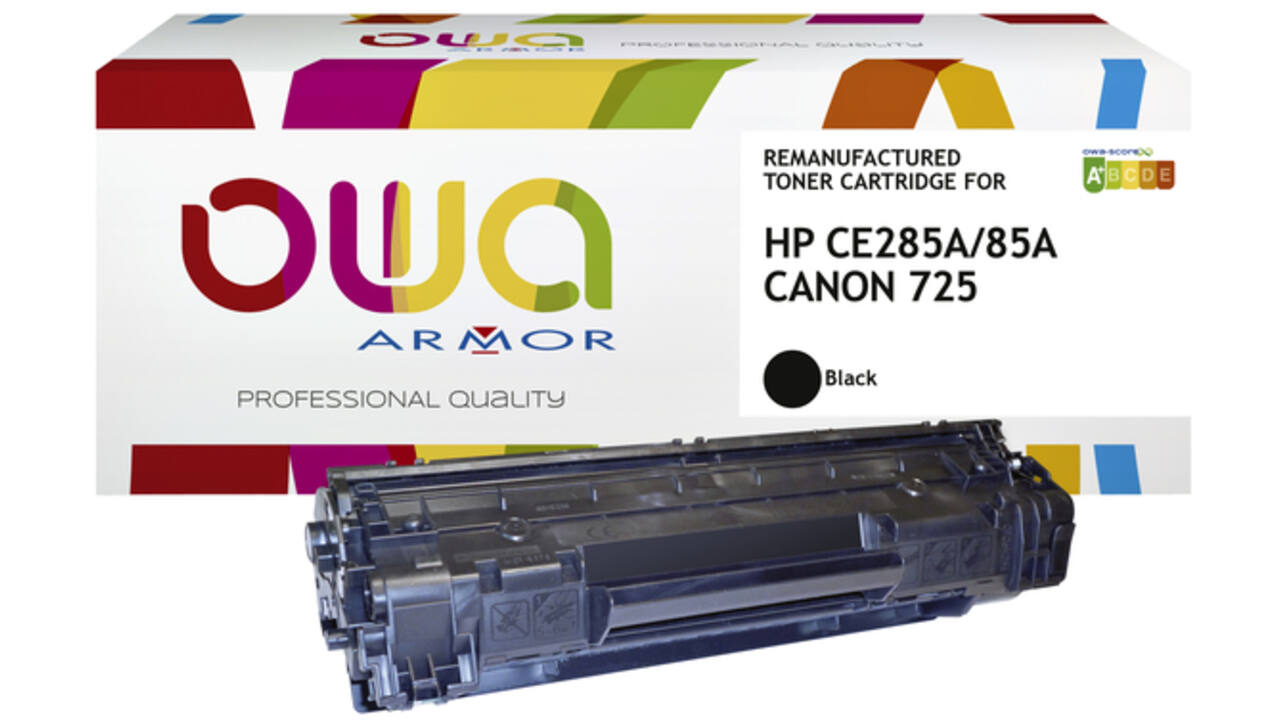 Tonercartridge OWA alternatief tbv HP CE285A zwart