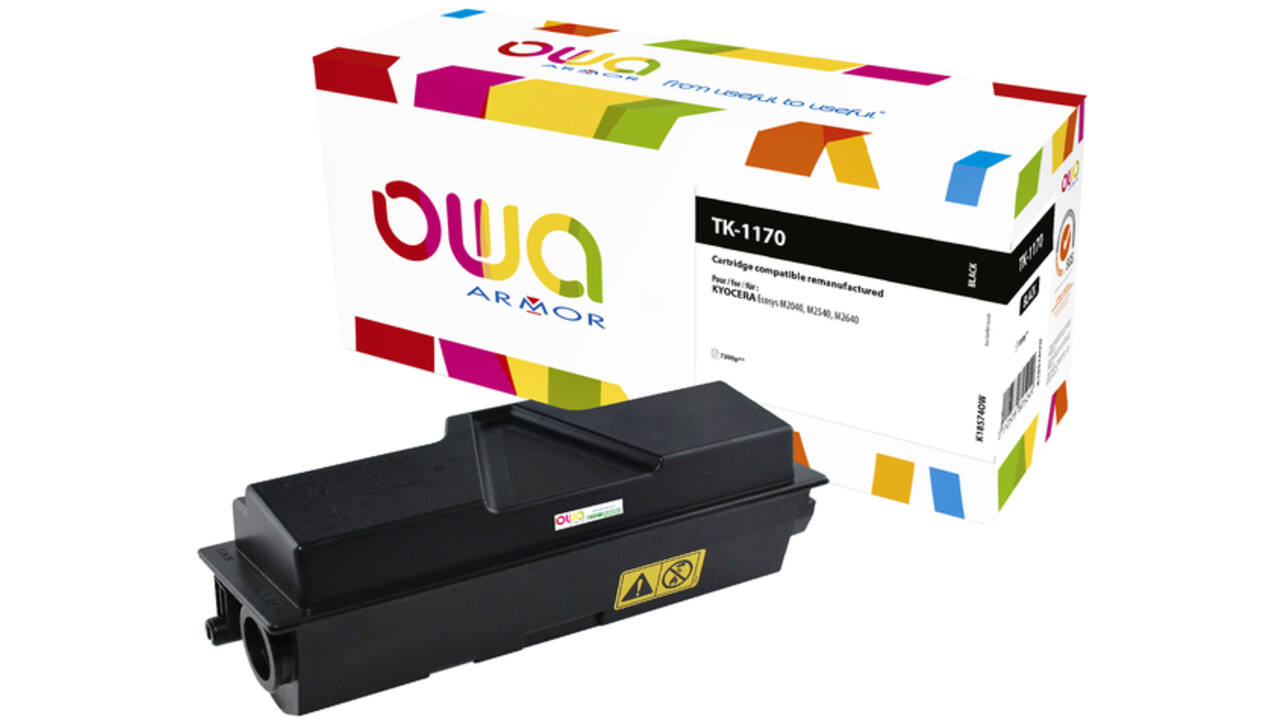 Toner OWA alternatief tbv Kyocera TK-1170K zwart