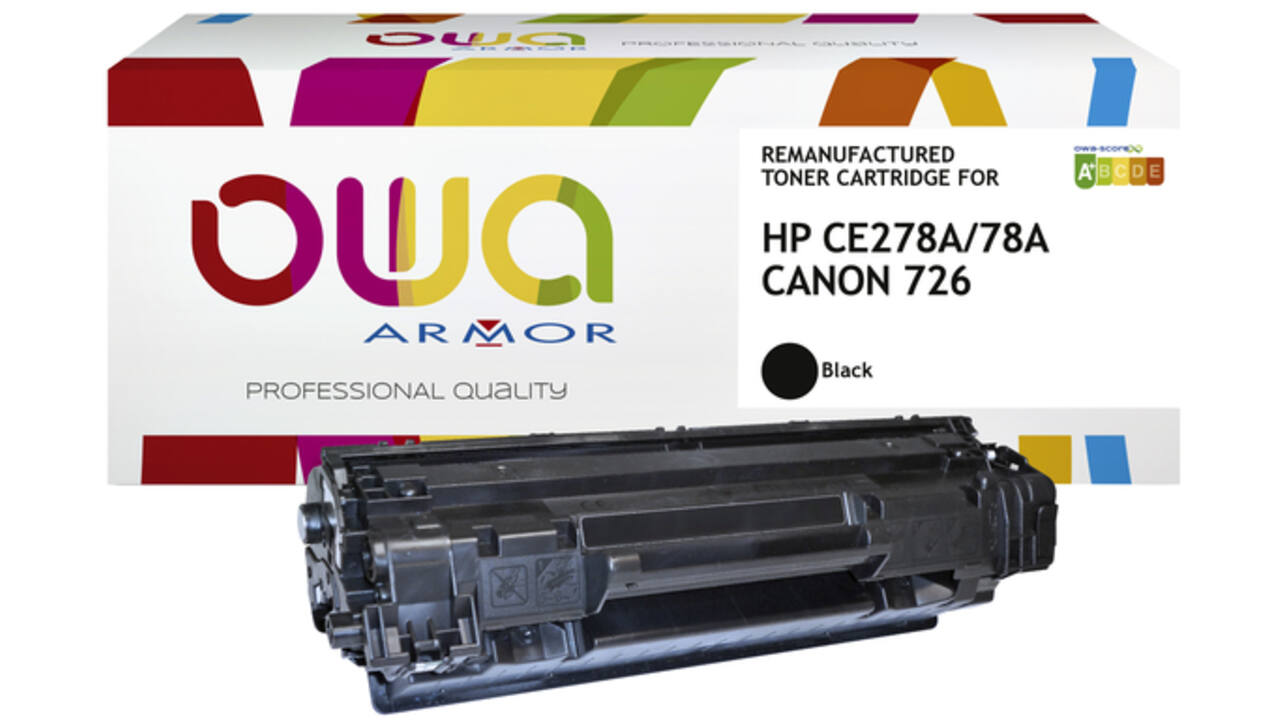Tonercartridge OWA alternatief tbv HP CE278A zwart
