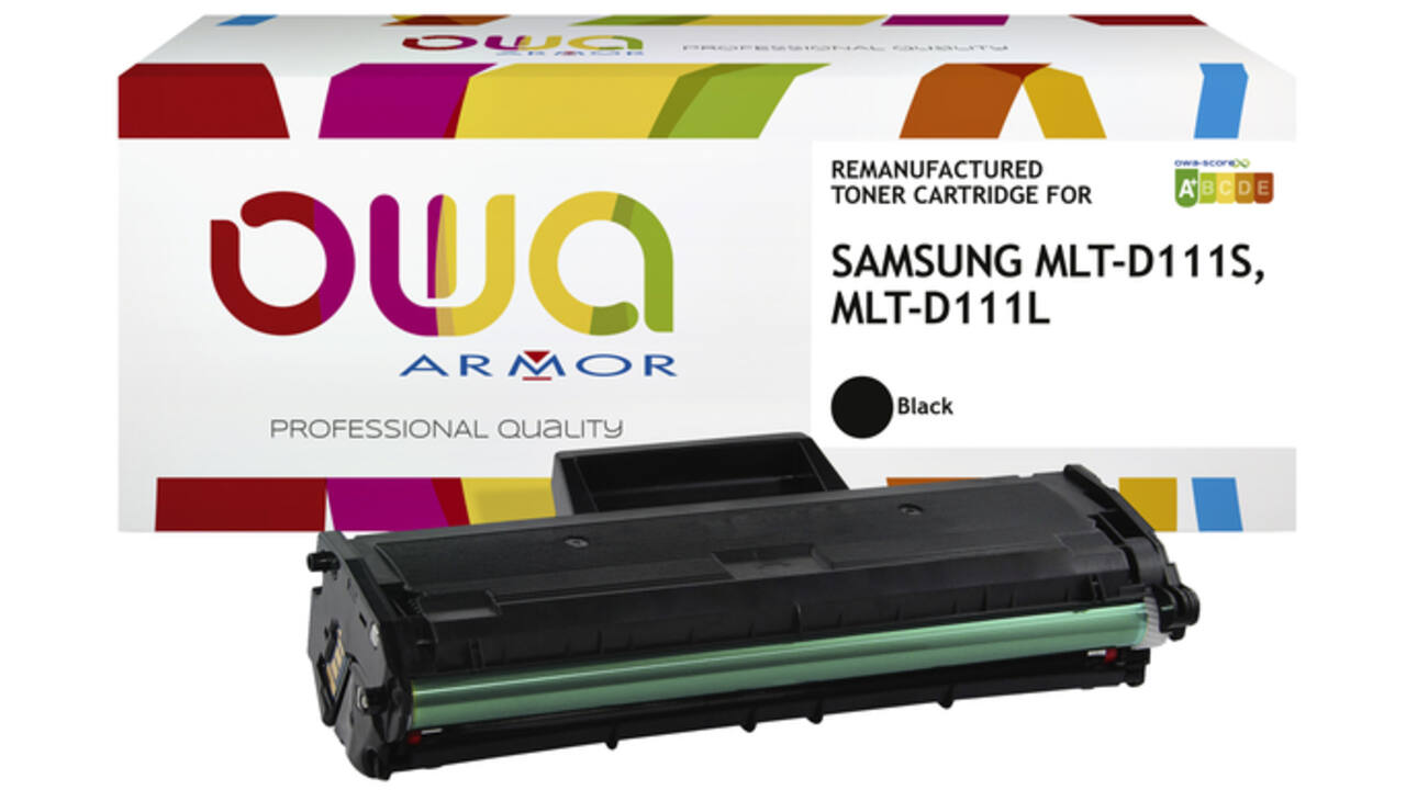 Tonercartridge OWA alternatief tbv Samsung MLT-D111S/D111L zwart