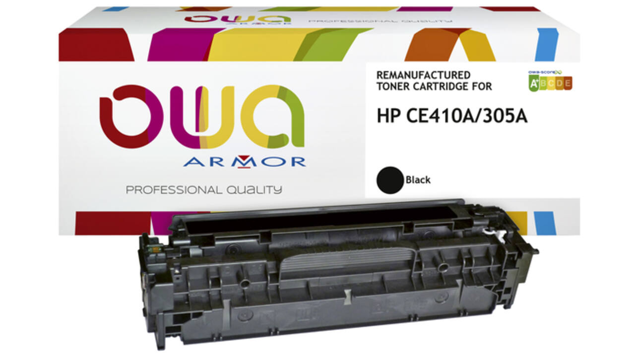 Tonercartridge OWA alternatief tbv HP CE410A zwart