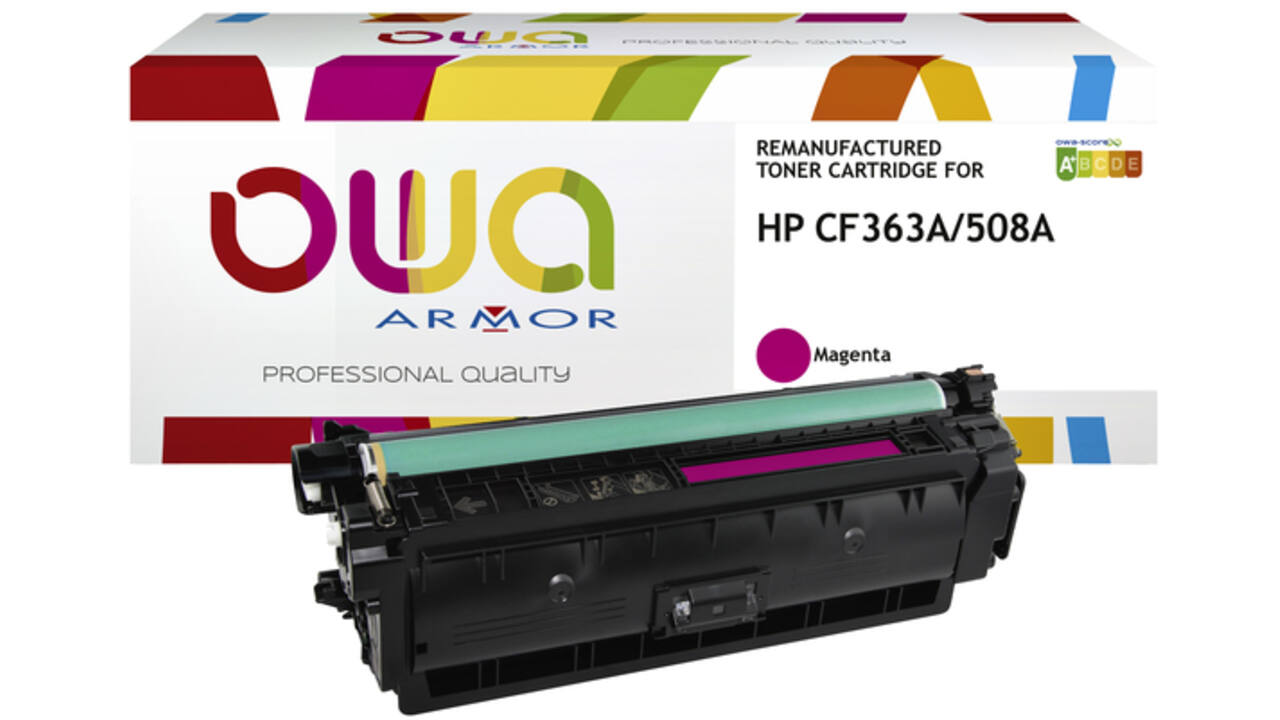 Tonercartridge OWA alternatief tbv HP CF363A rood