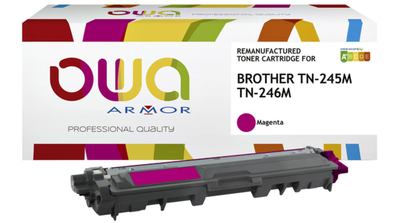 Toner OWA alternatief tbv Brother TN-245M rood