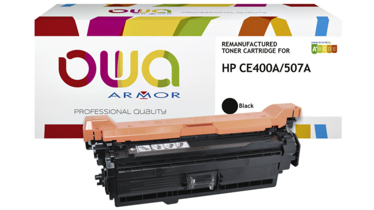 Tonercartridge OWA alternatief tbv HP CE400A zwart