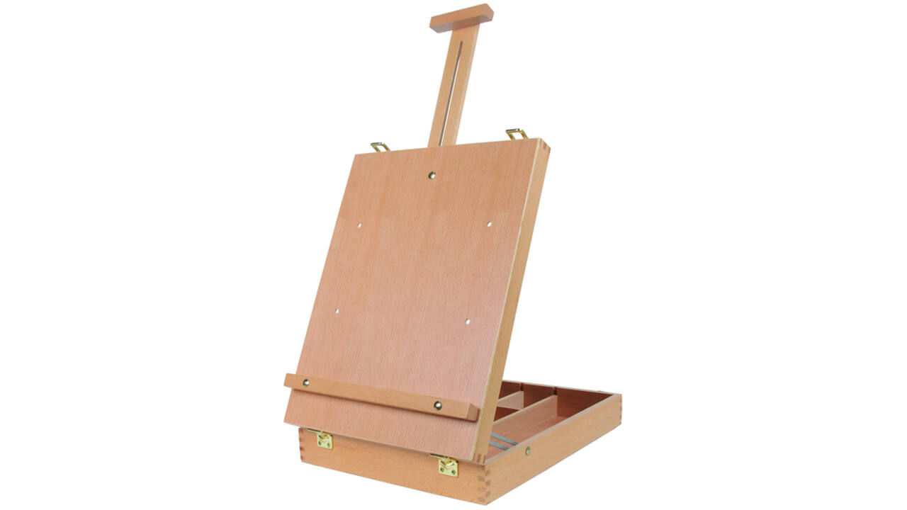 Kist ezel Conda hout 42x33x8.5cm