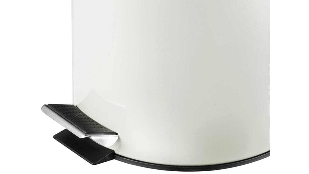 Afvalbak Vepa Bins pedaalemmer 12 liter wit