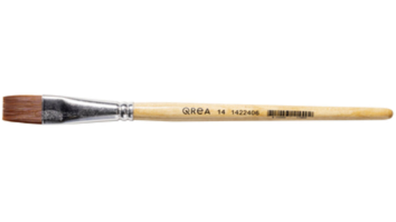 Kwast Qrea synthetisch haar nr 14 breedte 15,3mm