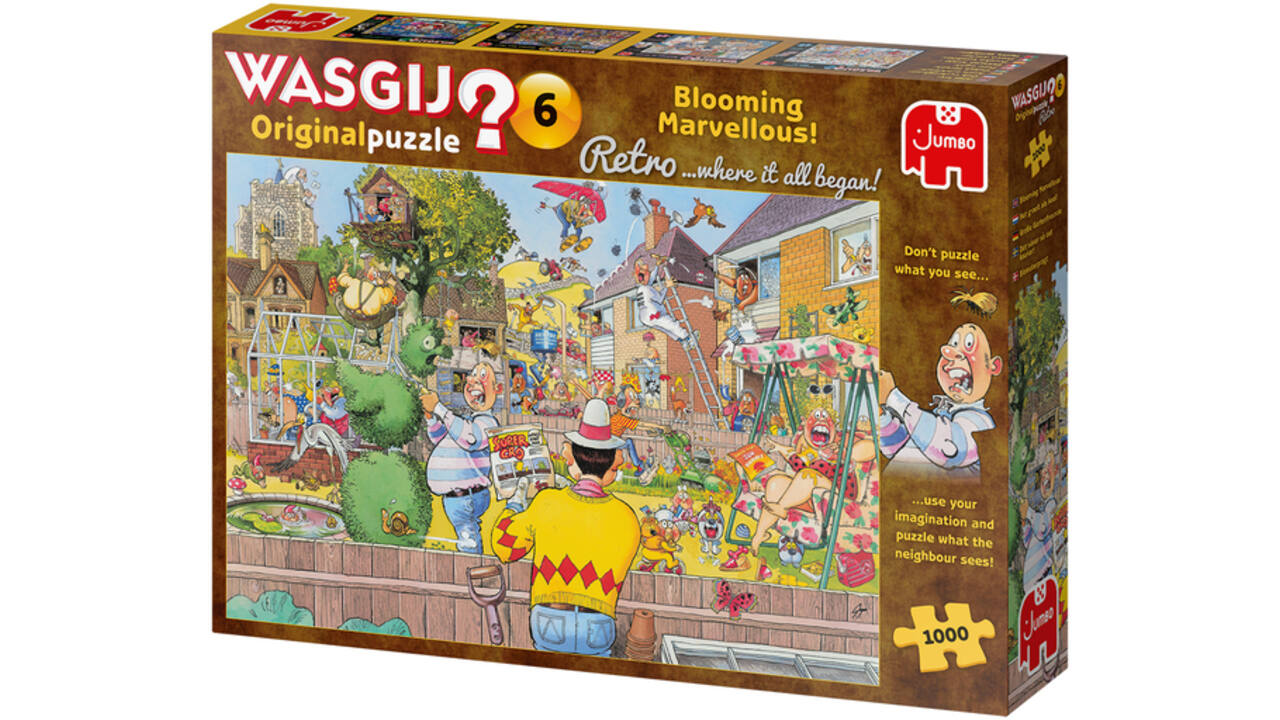 Puzzel Wasgij Original 6 Het Groeit Als Kool! 1000 stukjes
