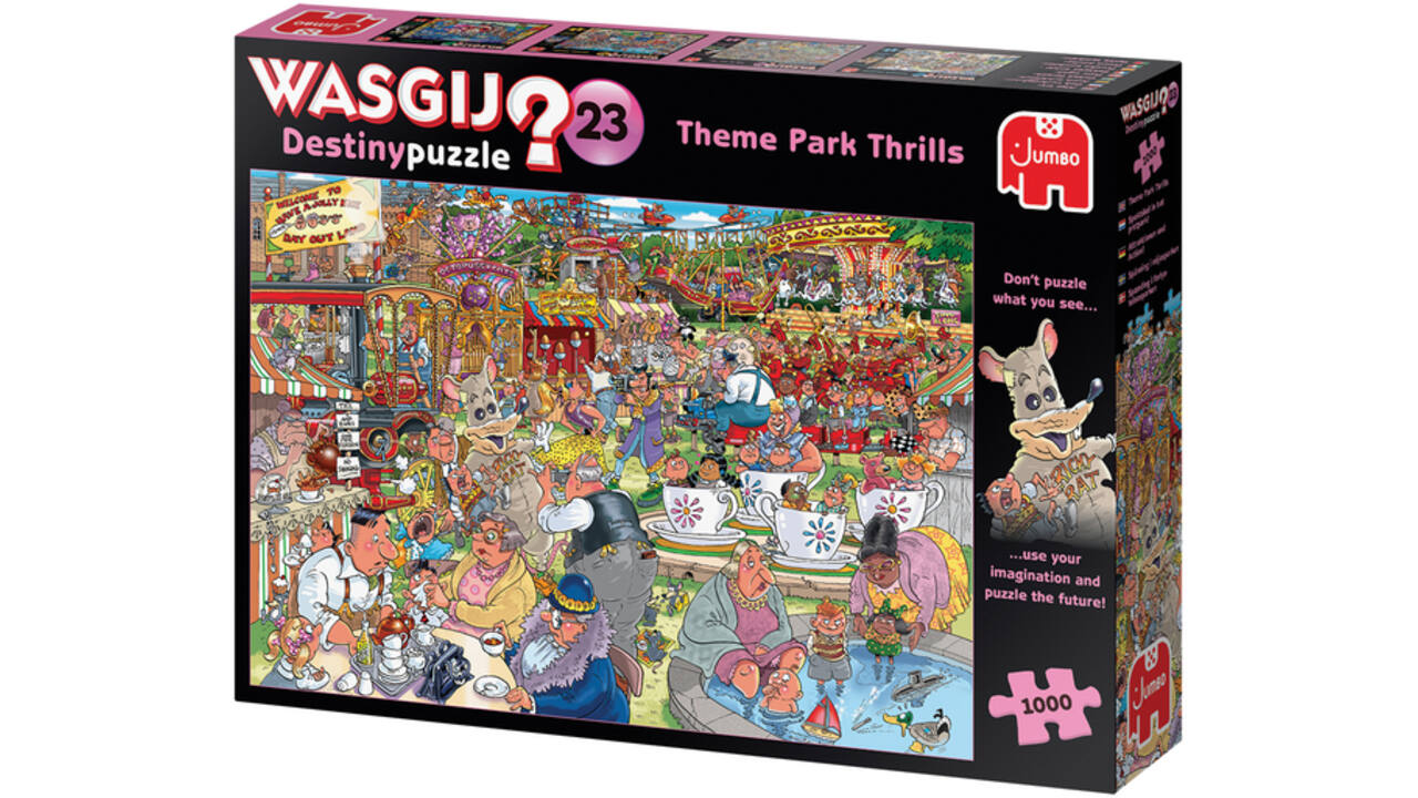 Puzzel Wasgij Destiny 23 Spektakel In Pretpark! 1000 stukjes