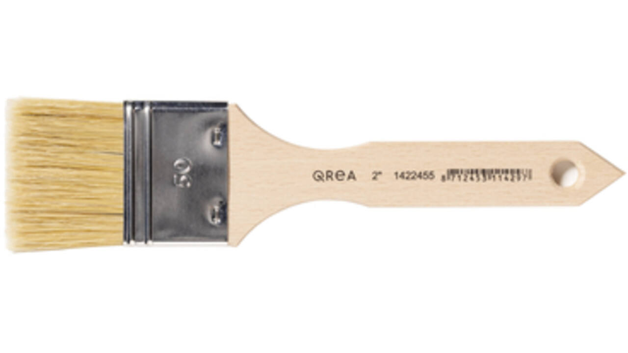 Kwast Qrea varkenshaar nr 2 breedte 47,5mm