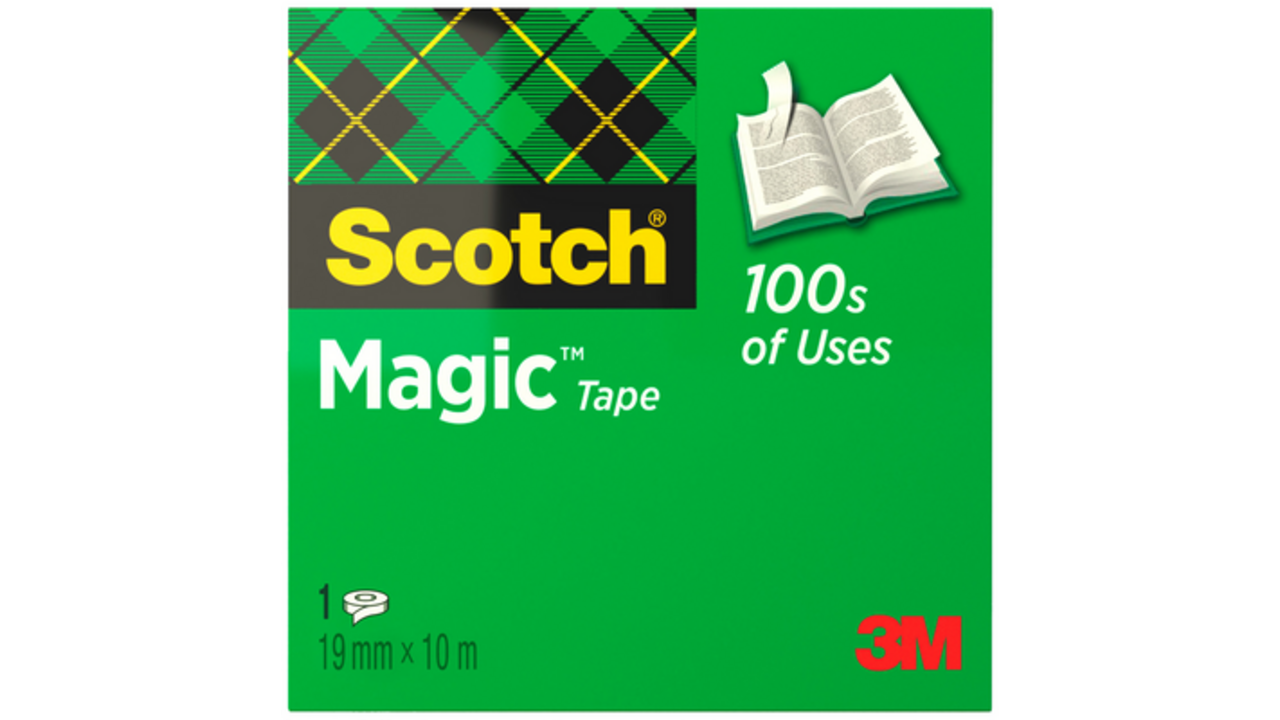 Plakband Scotch Magic 810 19mmx10m onzichtbaar