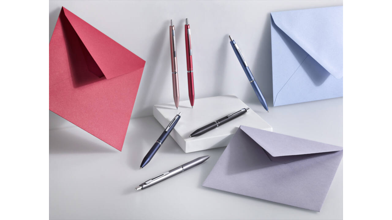 Balpen PILOT Acro 1000 medium koraalroze