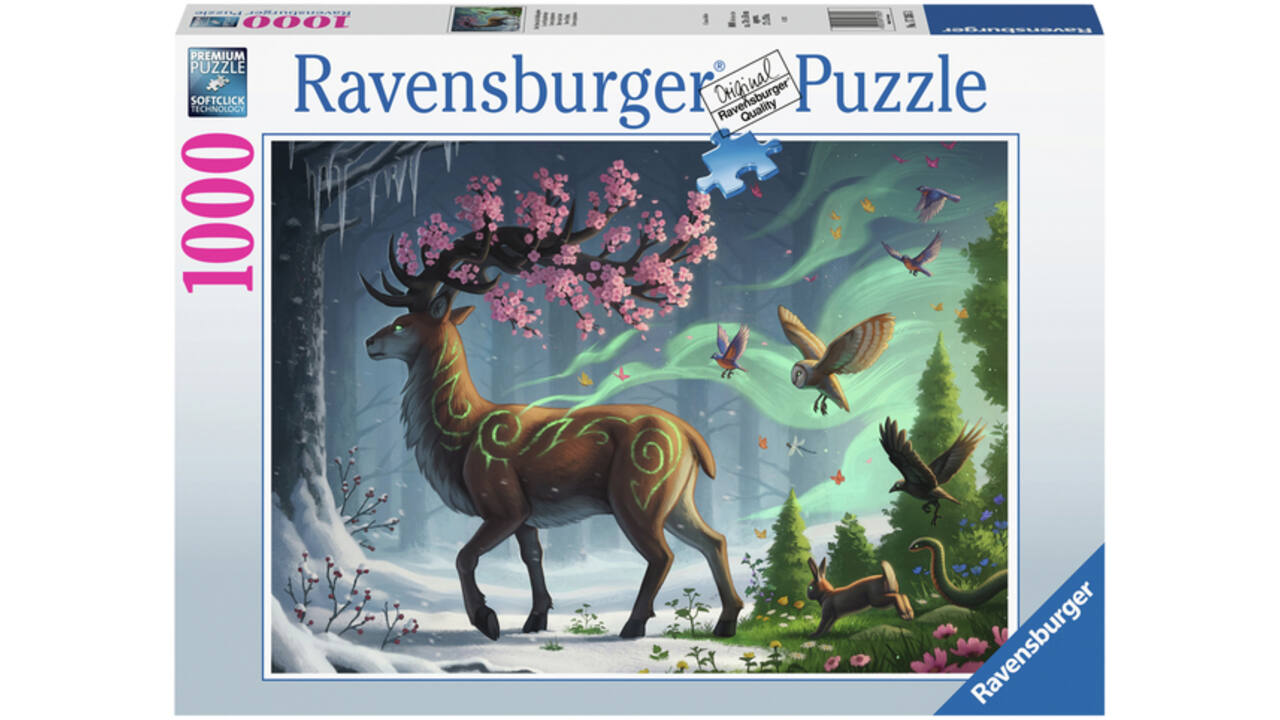 Puzzel Ravensburger Hert van de lente 1000 stukjes