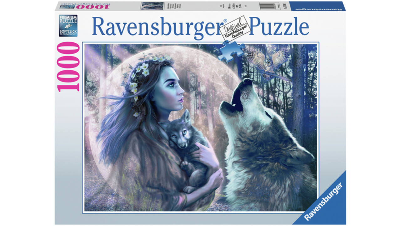 Puzzel Ravensburger Magie van het maanlicht 1000 stukjes