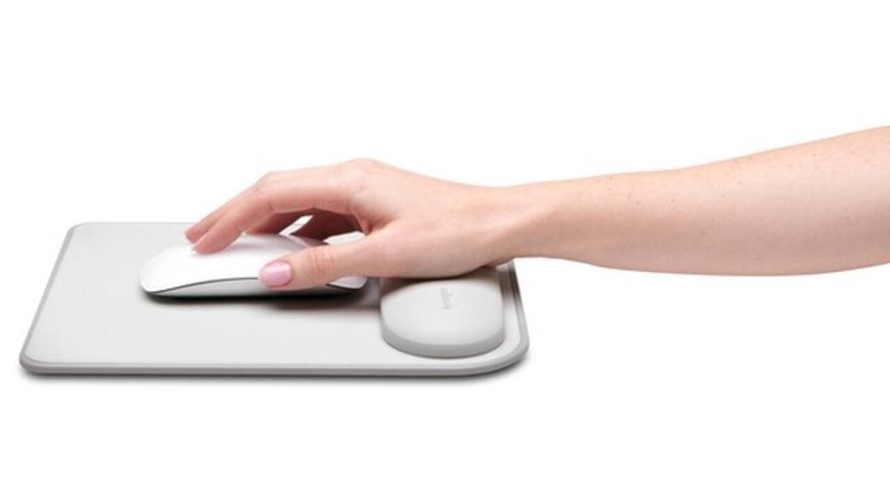 Muismat Kensington ErgoSoft met Polssteun grijs