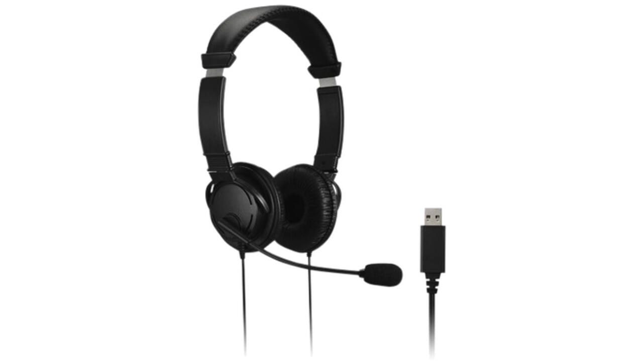 Hoofdtelefoon Kensigton USB-A met microfoon