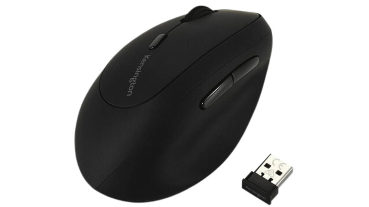 Muis Kensington Pro Fit Ergo Links Draadloos zwart