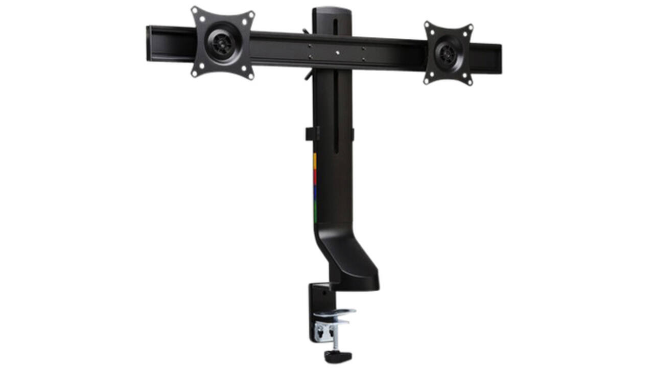 Monitorarm Kensington SmartFit Ruimtebesparend Dubbel