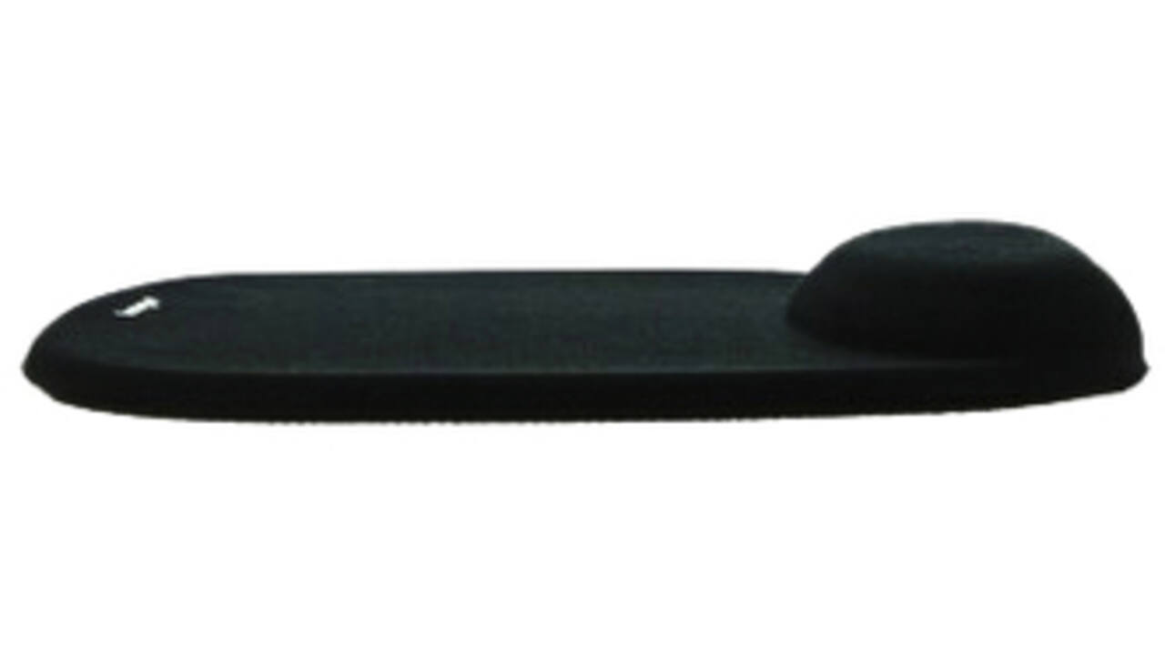 Muismat Kensington met Polsondersteuning Foam zwart