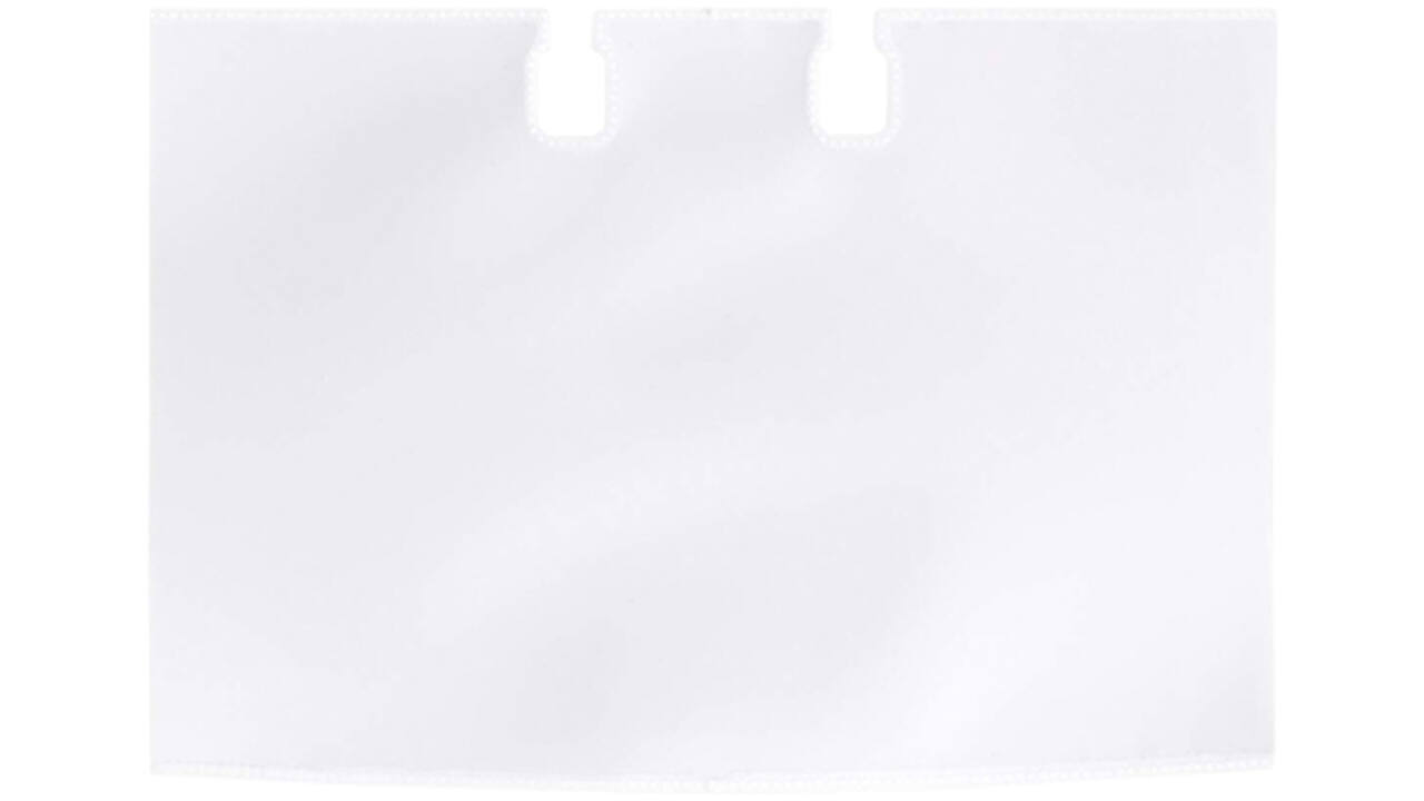 Uitbreidingsset Durable Visifix visitekaartmolen 40 stuks transparant