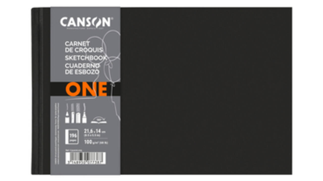 Tekenboek Canson Art Book One 21.6x14cm 100gr 80vel hardcover