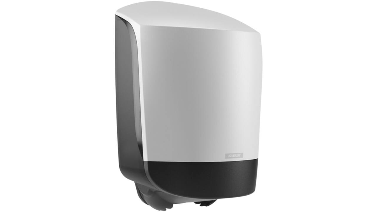 Poetsroldispenser Katrin centerfeed M wit 82216