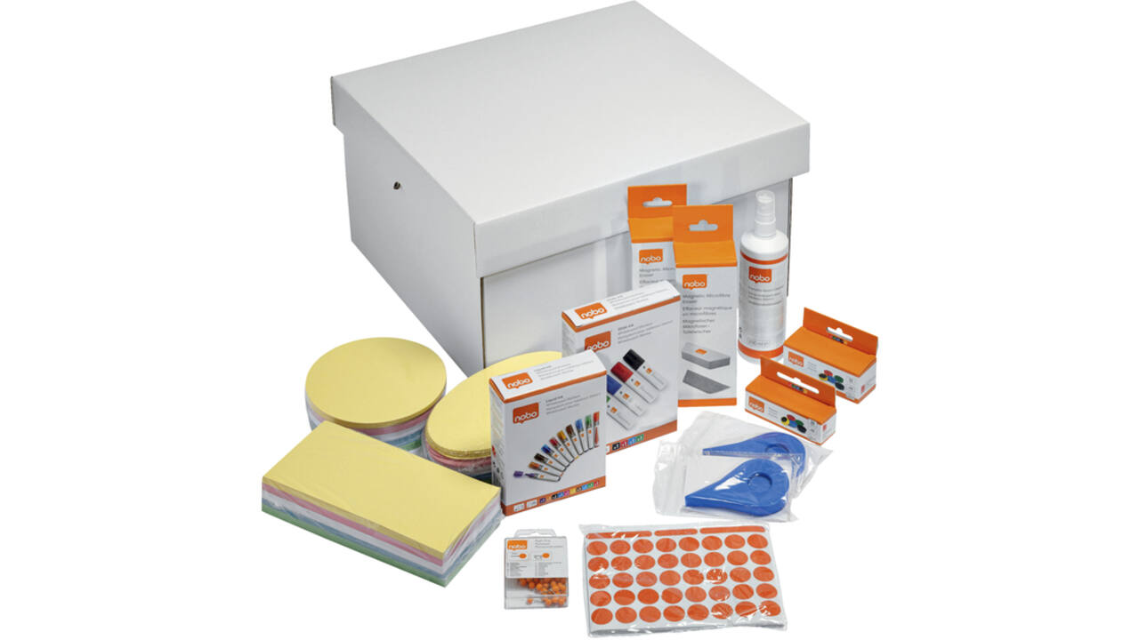 Whiteboard memobord Accessoire Kit Nobo Move & Meet