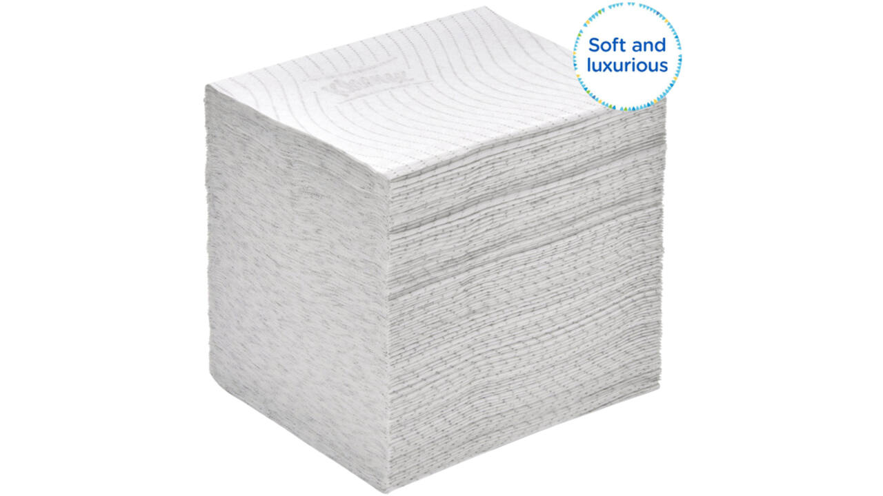 Toiletpapier Kleenex gevouwen tissues 2 laags 36x200stuks wit 8408