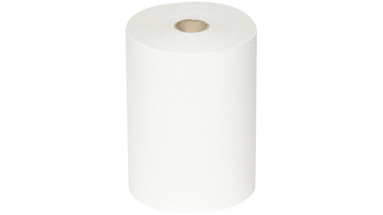Handdoekrol Scott Slimroll 1-laags 190m wit 6697