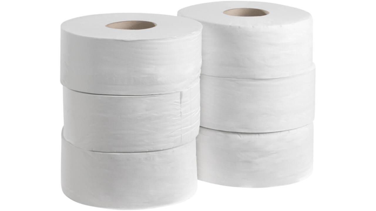 Toiletpapier Kleenex jumbo 2-laags 200m wit 8570