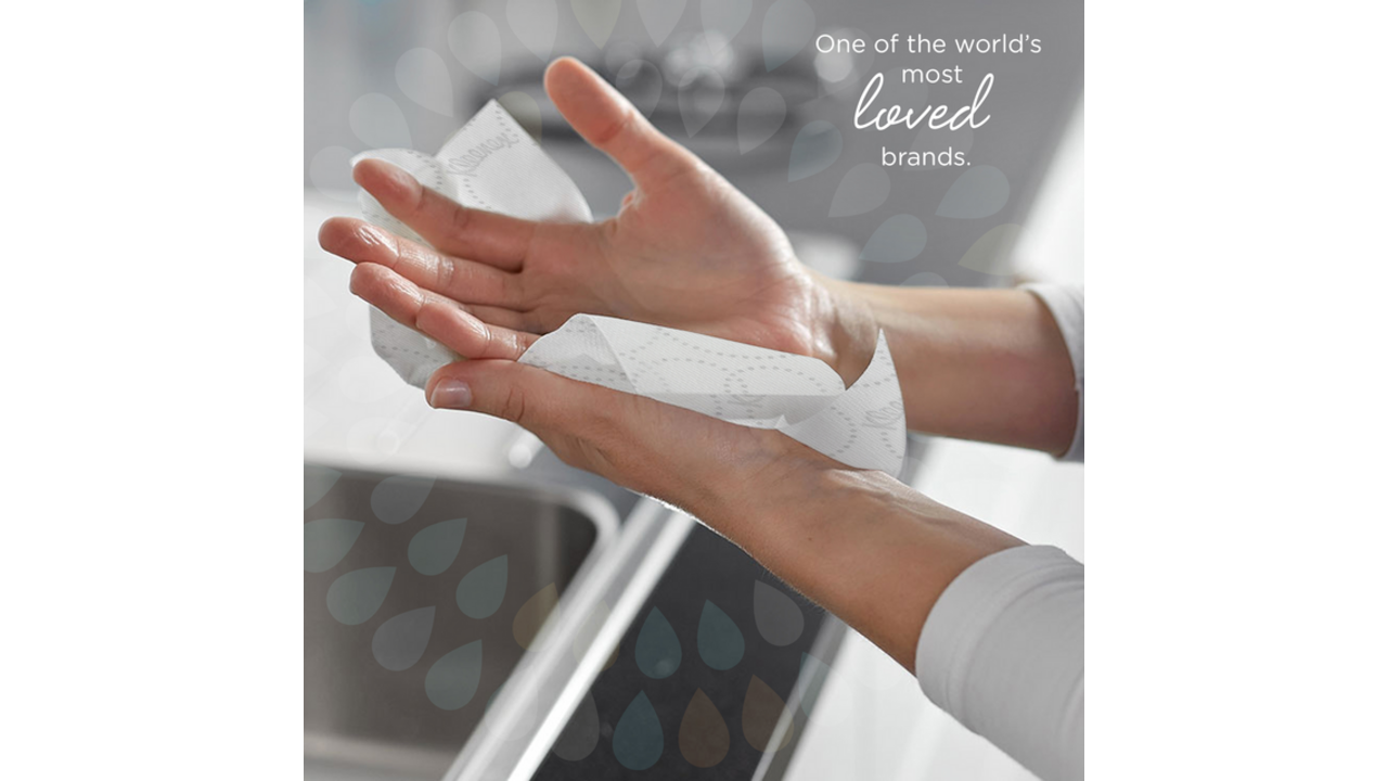 Handdoekrol Kleenex Ultra Slimroll 2-laags 100m wit 6781