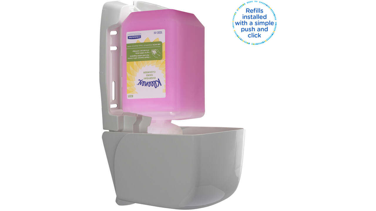 Handzeep Kleenex dagelijk gebruik roze 1000ml 6331