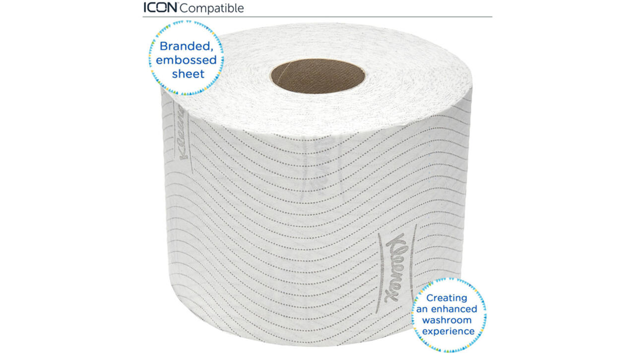 Toiletpapier Kleenex 2-laags 600vel wit 8441