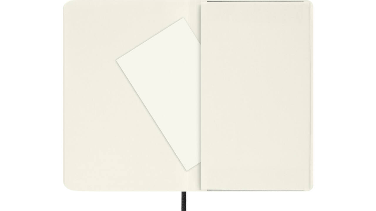 Notitieboek Moleskine pocket 90x140mm dots soft cover zwart