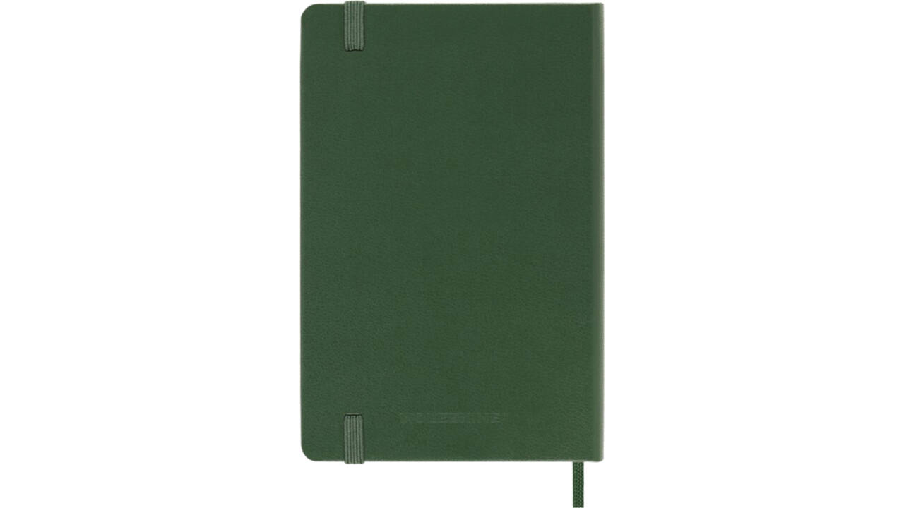 Notitieboek Moleskine pocket 90x140mm lijn hard cover myrtle green