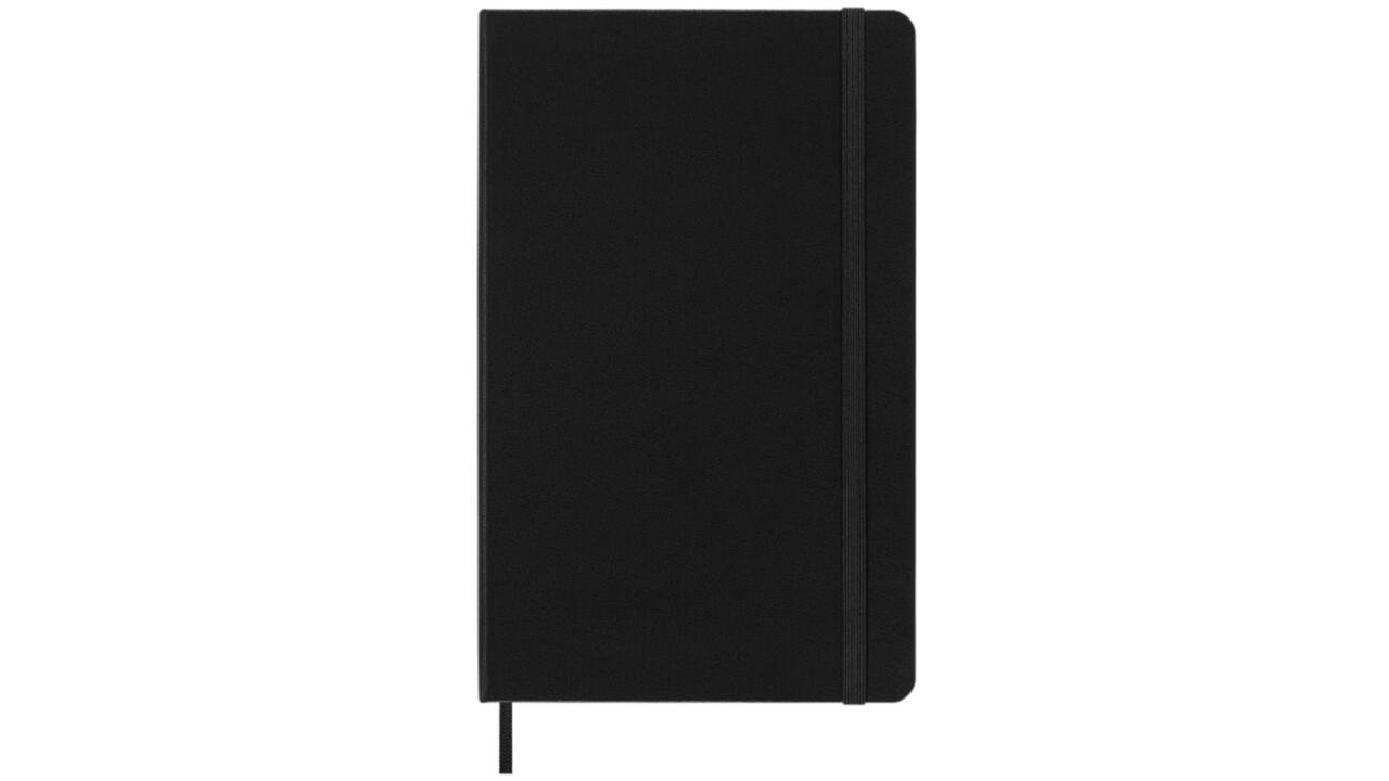 Notitieboek Moleskine large 130x210mm dots hard cover zwart