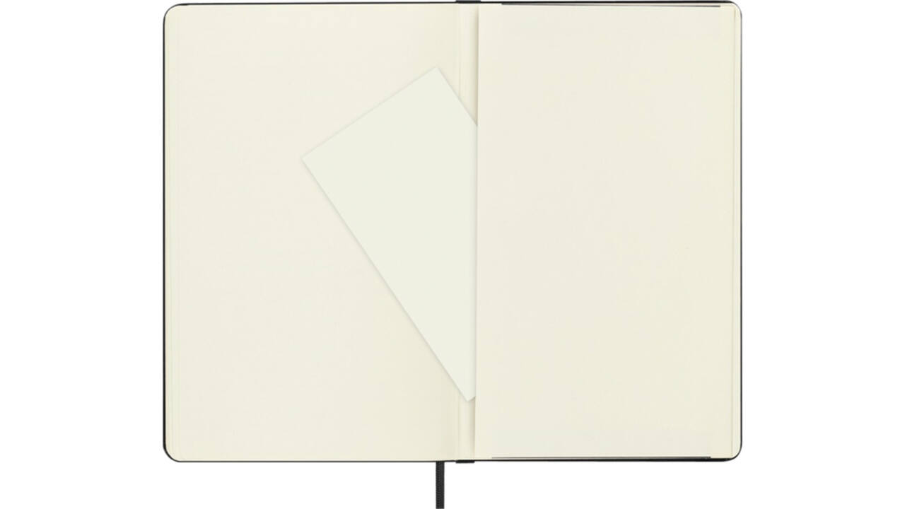 Notitieboek Moleskine large 130x210mm dots hard cover zwart
